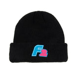 F2  Retro Classic Beanie Mütze One Size - Farbe wählbar