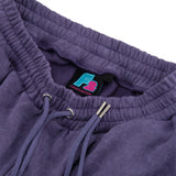 F2 Retro Silberpfeil Shorts Plum Stonewashed Damen Sweatshorts - Größe wählbar