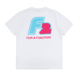 F2  Retro T-Shirt Axxis Unisex Tshirt  Weiss - Größe wählbar