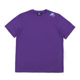 F2  Retro T-Shirt Axxis Plum Unisex Tshirt Lila - Größe wählbar