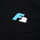F2  Retro T-Shirt Xantos Unisex Tshirt Schwarz - Größe wählbar
