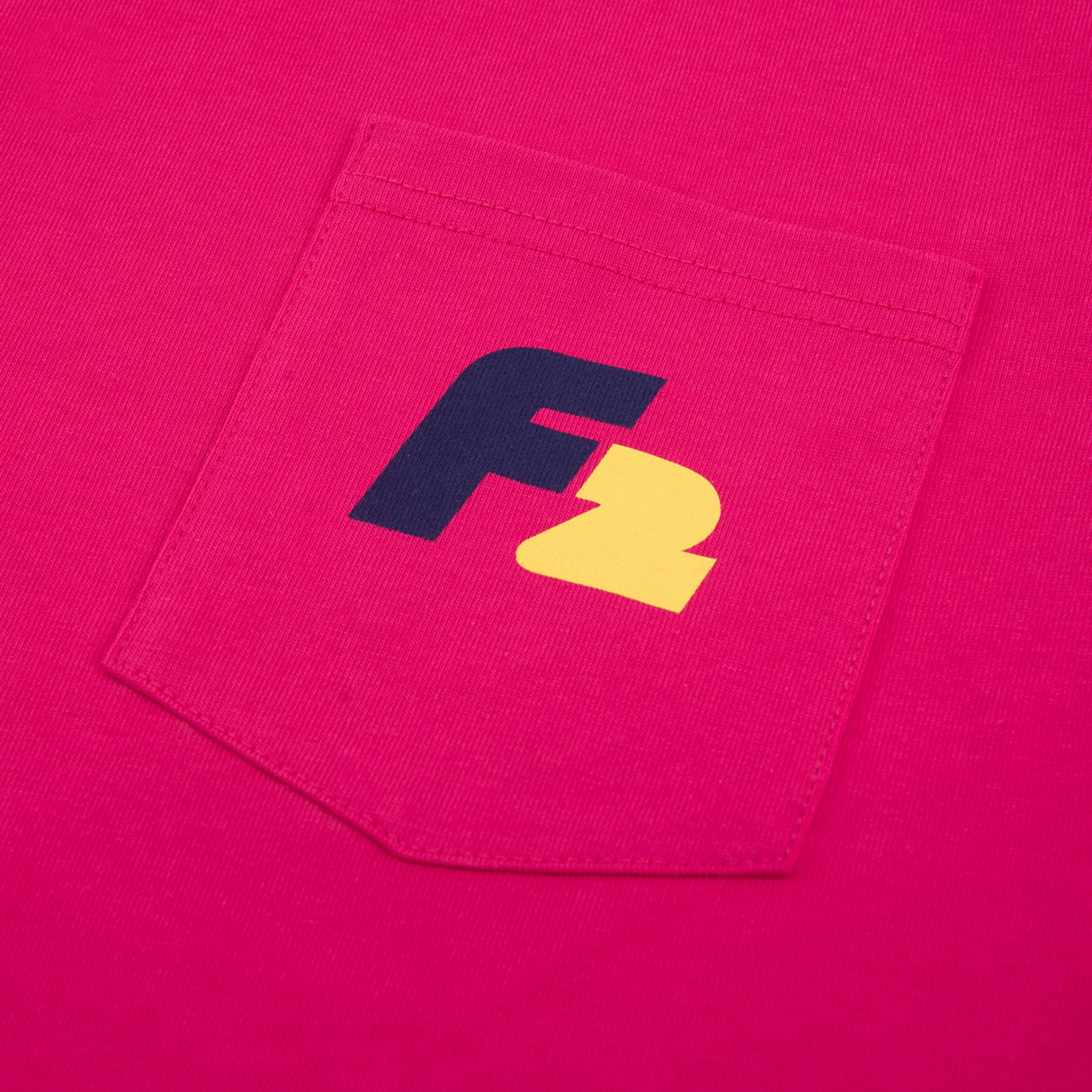 F2  Retro T-Shirt Xantos Unisex Tshirt Magenta - Größe wählbar