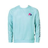 F2 Retro Watershirt Aqua Funktionsshirt Wassersport Blau - Größe wählbar