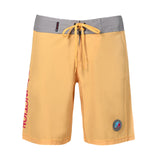 F2 Retro Boardshorts Classic Badeshorts Gelb - Größe wählbar