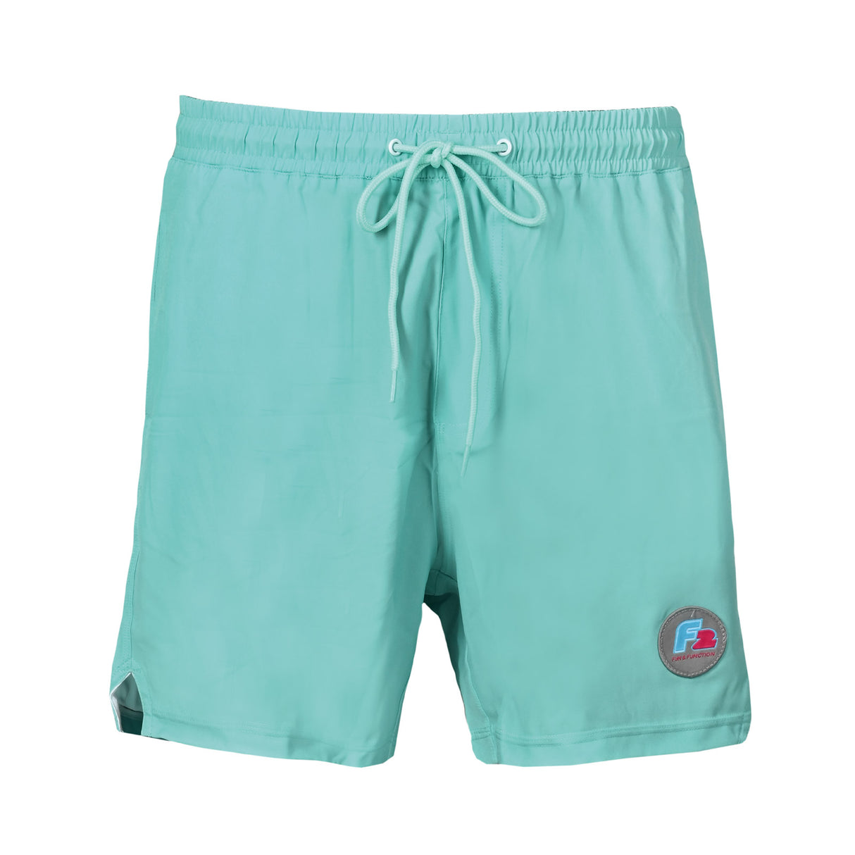 F2 Retro Boardshorts Swim Oceangreen Badeshorts Türkis - Größe wählbar