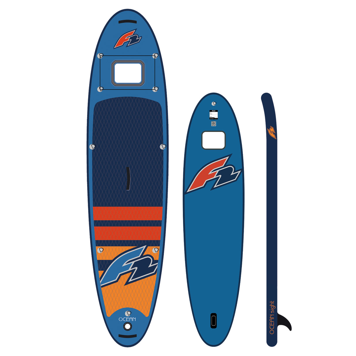 F2 SUP Stand Up Paddle Board Ocean Sight Board Only Größe/Farbe wählen