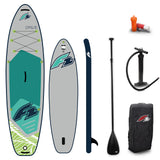 F2 SUP Stand Up Paddle Board Drive Grau - Größe wählbar