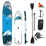 F2 SUP Stand Up Paddle Board Strato Giant Blau - Größe wählbar