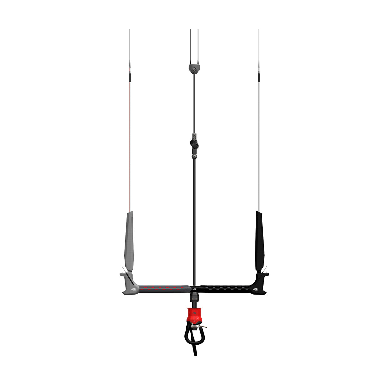 F2  Control Bar Pro - 4 Line Kite Bar 46cm/52cm wählbar Schwarz