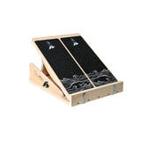 F2  Balance Board Step Board Multi Trainingsgerät Verstellbar  Holz