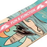 F2 Balance Board Surfline Board Slackline Training 105x27,5cm Farbe wählbar