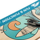 F2 Balance Board Surfline Board Slackline Training 105x27,5cm Farbe wählbar