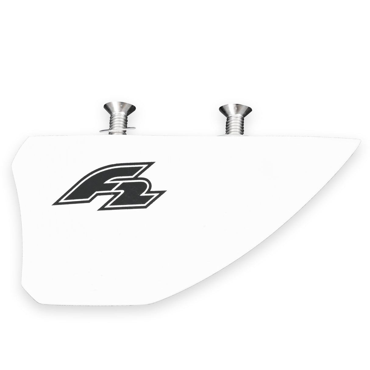 F2  Kiteboard Finne GFK Finne einzeln Weiss - Größe wählbar