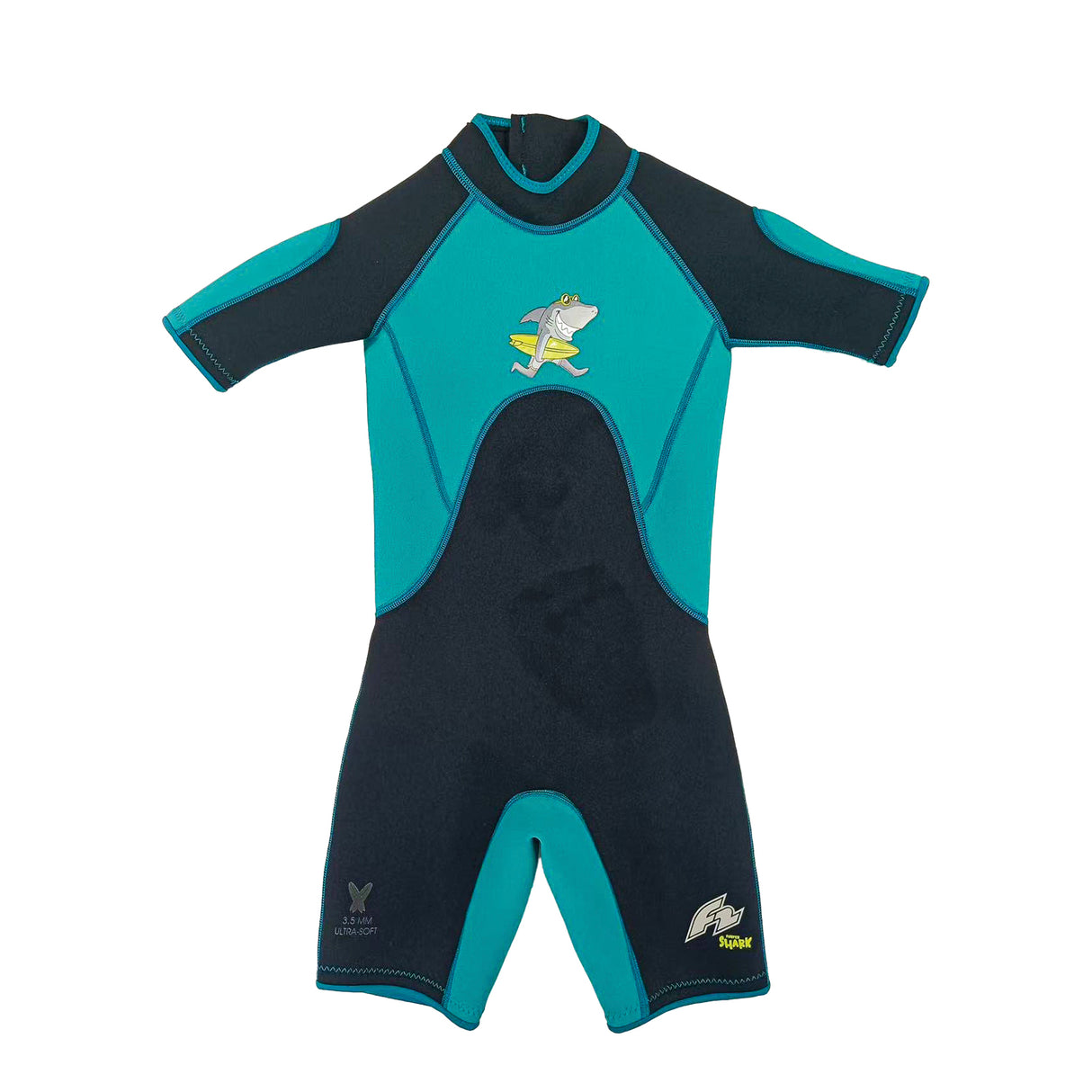 F2 Junior Neopren Anzug Shark Shorty Kurz - Größe/Farbe wählbar