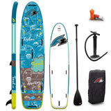 F2 Set SUP Travel mit Windsurfsegel Checker Komplettset Größen wählbar