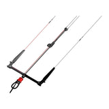 F2 Set Kite Ride V5 mit Kiteboard Ride Wood und Control Bar Komplettset Größen wählbar