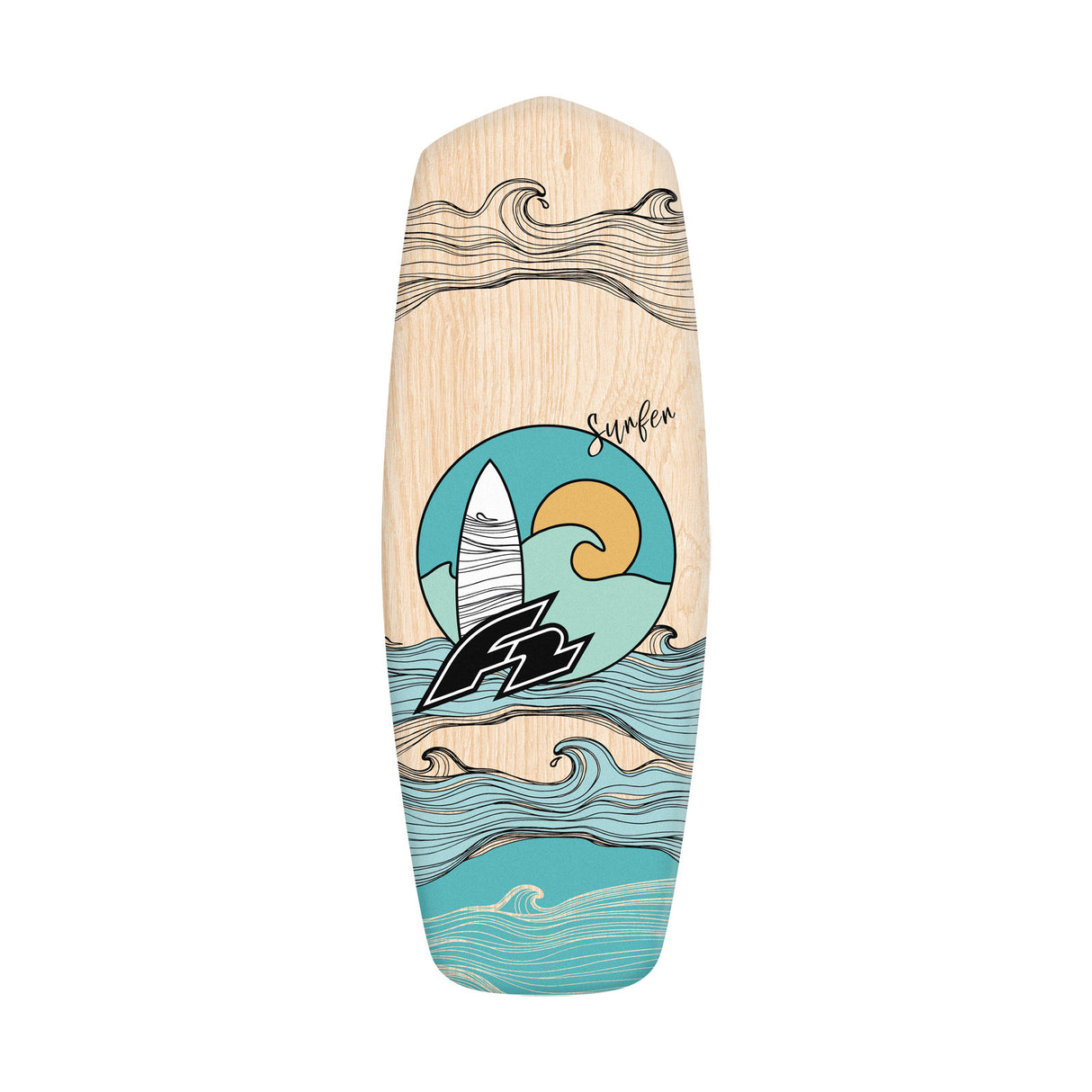 F2 Set Balance Board mit Korkrolle oder Halbkugel - Modell wählbar