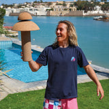 F2 Set Balance Board Halfshell 88x32cm mit Korkrolle