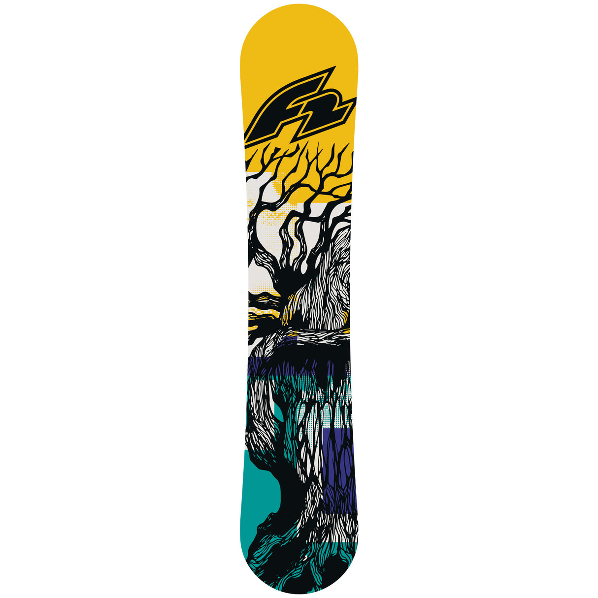 F2 Set Herren Snowboard Union Mustard mit Bindung Sonic Pro Komplettset Größe wählbar