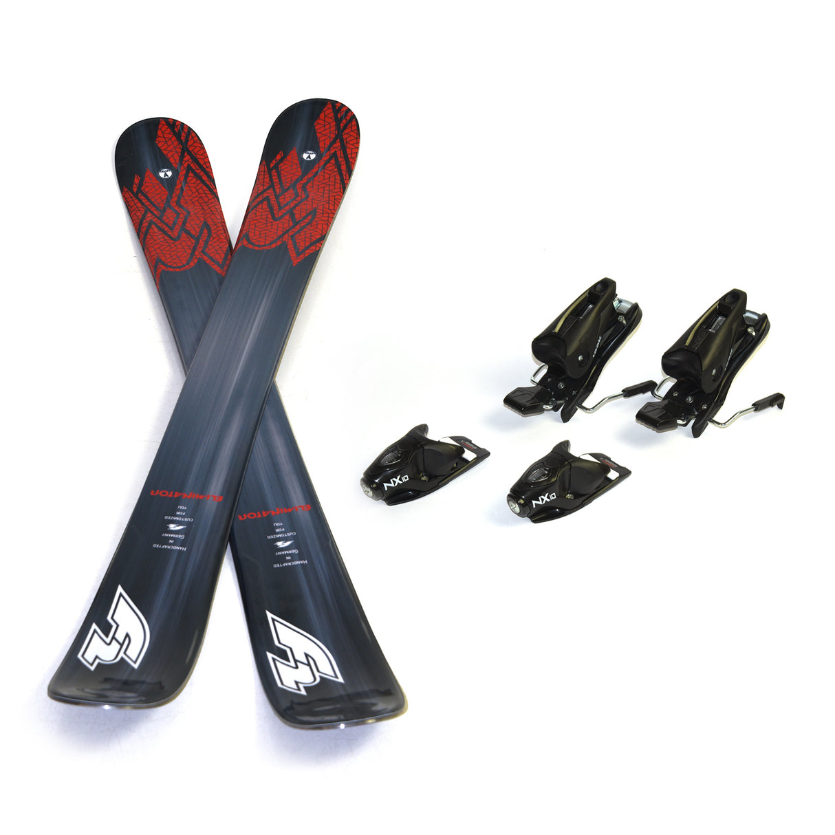 F2 Set Snowblades 99cm mit Sicherheitsbindung Komplettset Modell wählbar