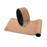 F2 Set Yoga Rad 32x13cm mit Yoga Matte 183x61cm Dharma Rad Yoga Wheel
