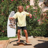 F2 Set Balance Board Pill 86x30cm + Halbkugel und Korkrolle