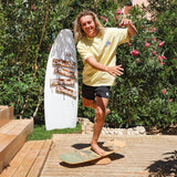 F2 Set Balance Board Halfshell 88x32cm + Halbkugel und Korkrolle