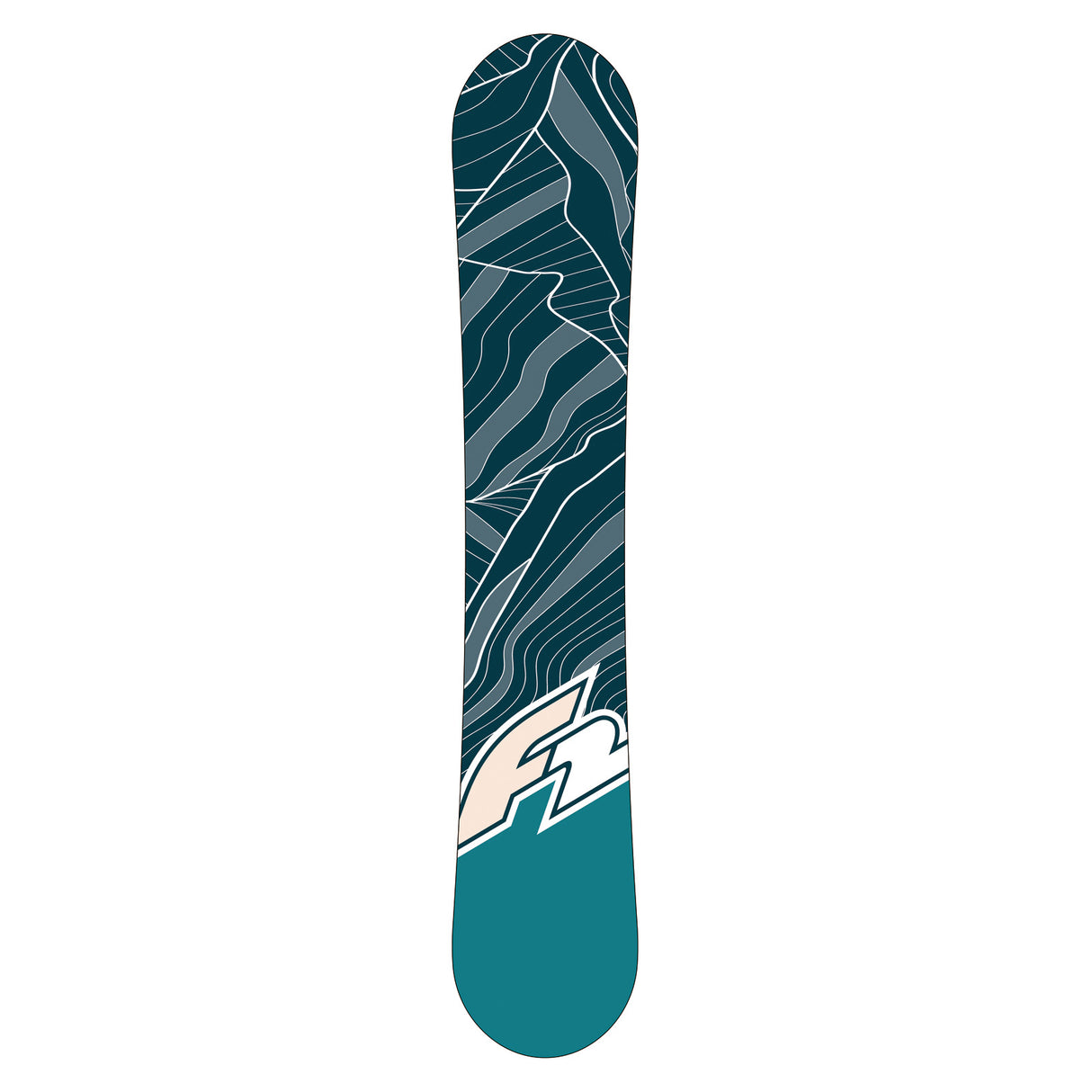 F2 Set Snowboard T-Ride Wood Weiss + Sonic Pro Bindung - Komplettset Größen wählbar