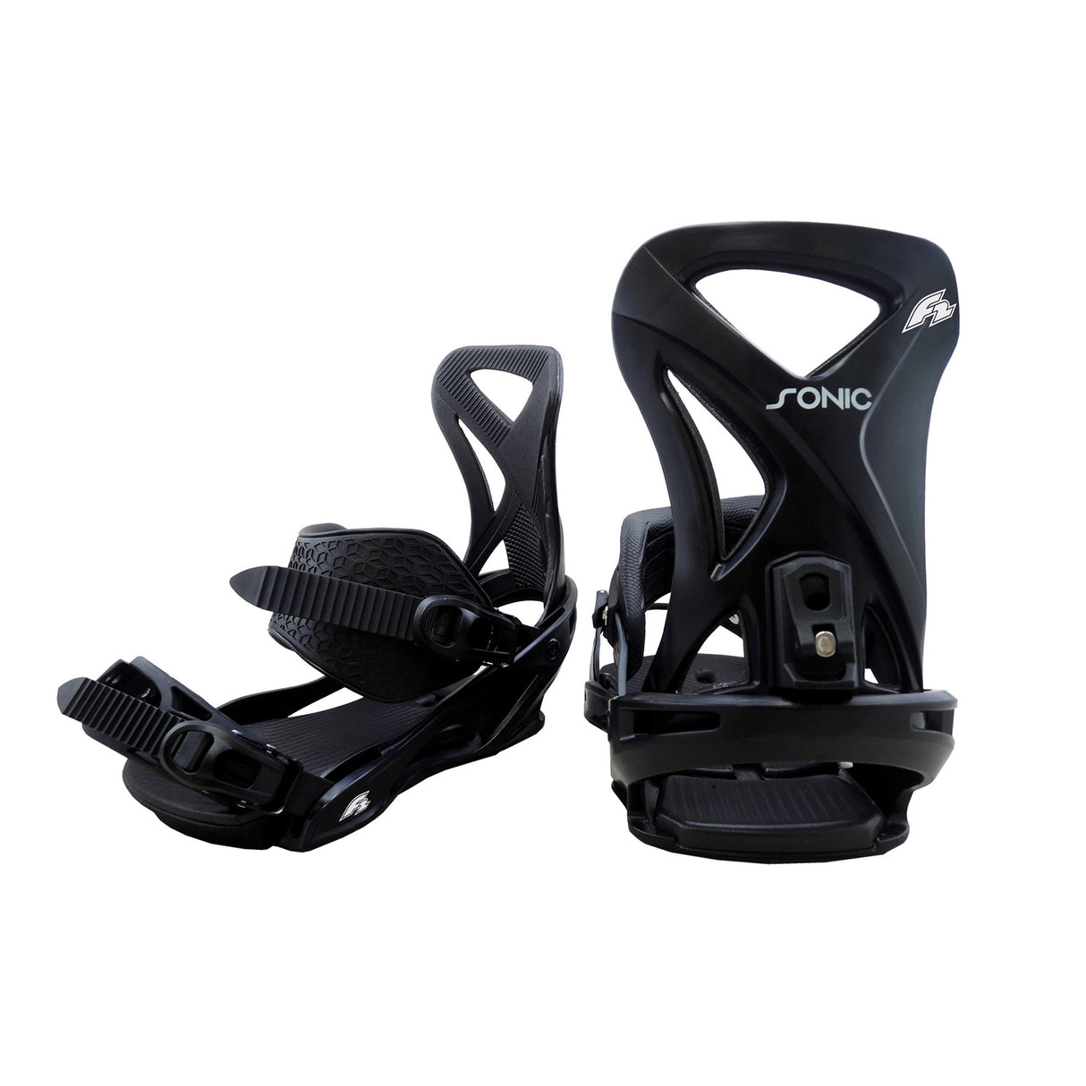 F2 Set Snowboard Blackdeck Schwarz 162w cm + Sonic Pro Bindung L