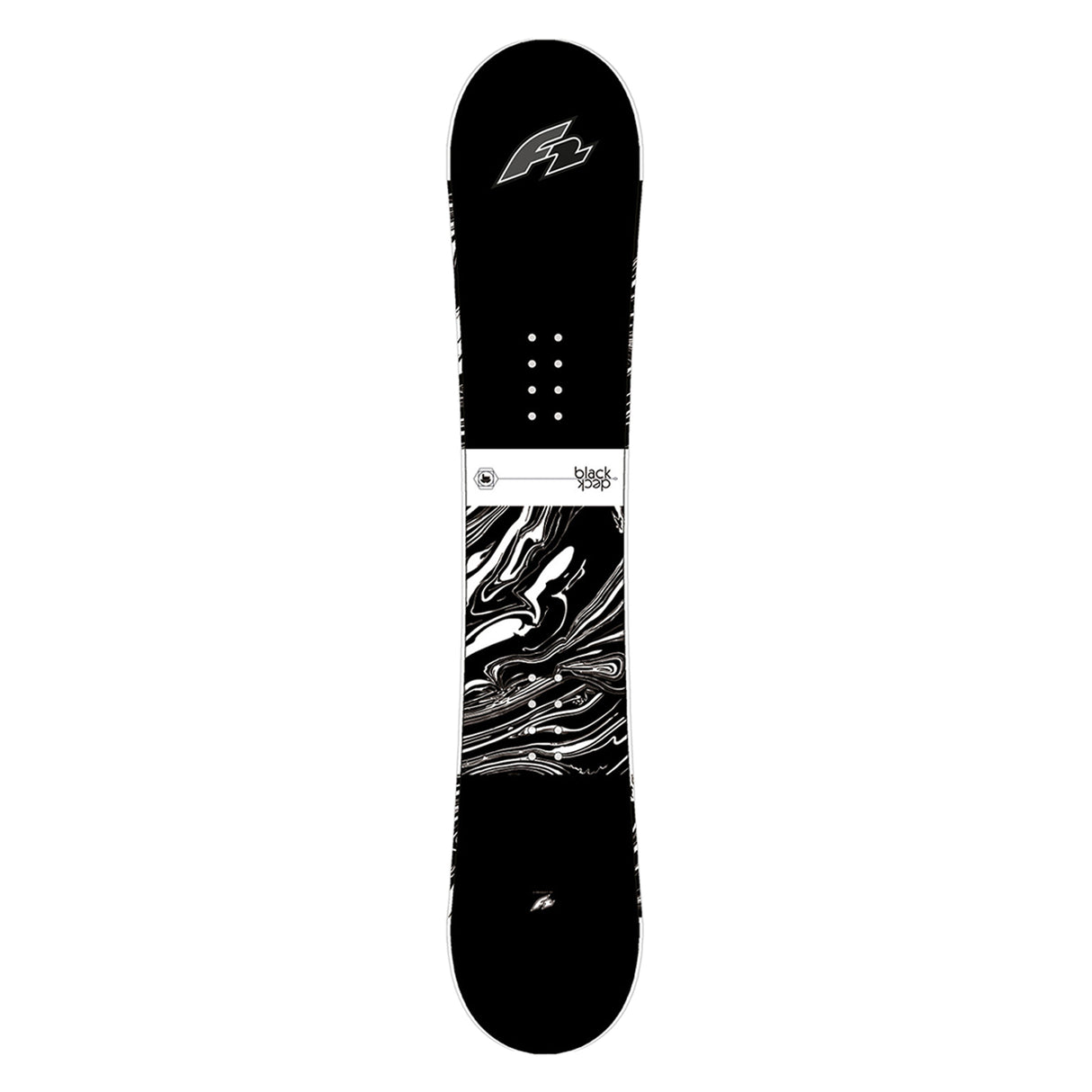 F2 Set Snowboard Blackdeck Schwarz + Sonic Pro Bindung - Komplettset Größen wählbar