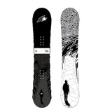 F2 Set Snowboard Blackdeck Wide Schwarz/Weiss 157w cm + Sonic Pro Bindung L