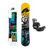 F2 Set Snowboard Union Mustard Sondermodell + Sonic Bindung L - Komplettset Größe wählbar