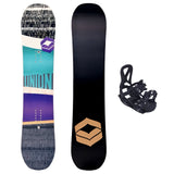 FTWO Set Junior Snowboard Union Wingrocker + Pipe Bindung - Sale - Komplettset Größen wählbar