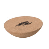 F2 Set Kork Balance Board Surf Flat Shape 74x30cm + Halbkugel