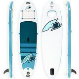 F2 Set Stand Up Paddle Board Ocean Sight Weiss 11,5 + Basic Zubehör Paket
