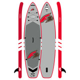 F2 SUP Stand Up Paddle Board Star Grau Board Only - Größe wählbar