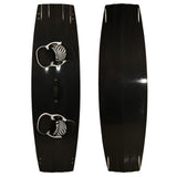 F2 Set Kiteboard Black Carbon 142cm + Bindung S/M + GFK Finnen