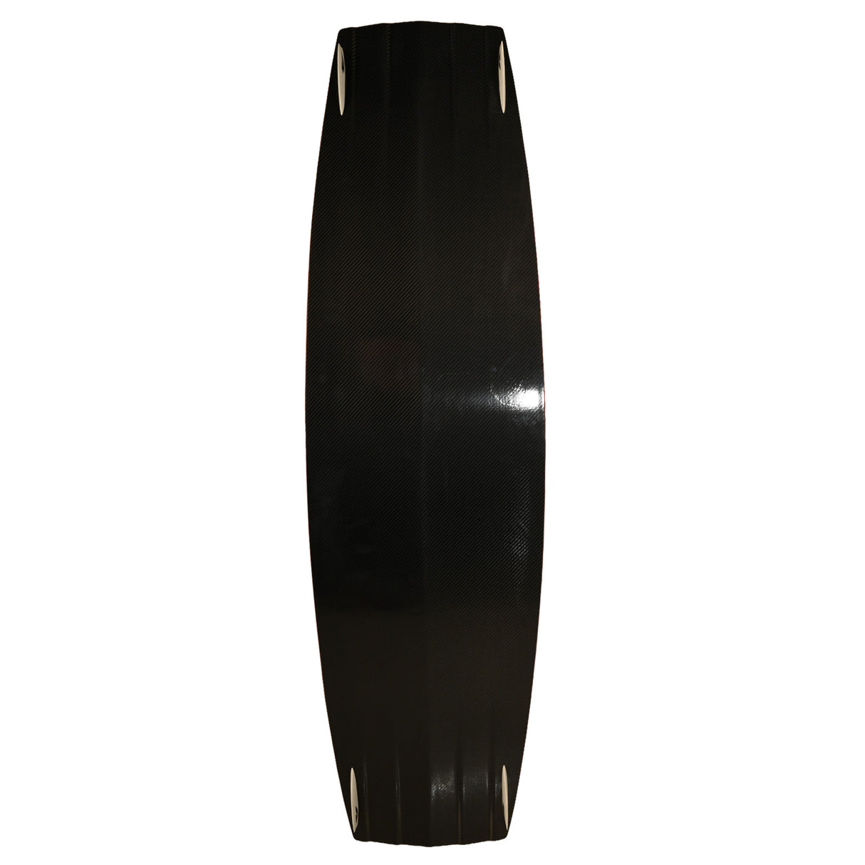 F2 Set Kiteboard Black Carbon 142cm + Bindung L/XL + GFK Finnen