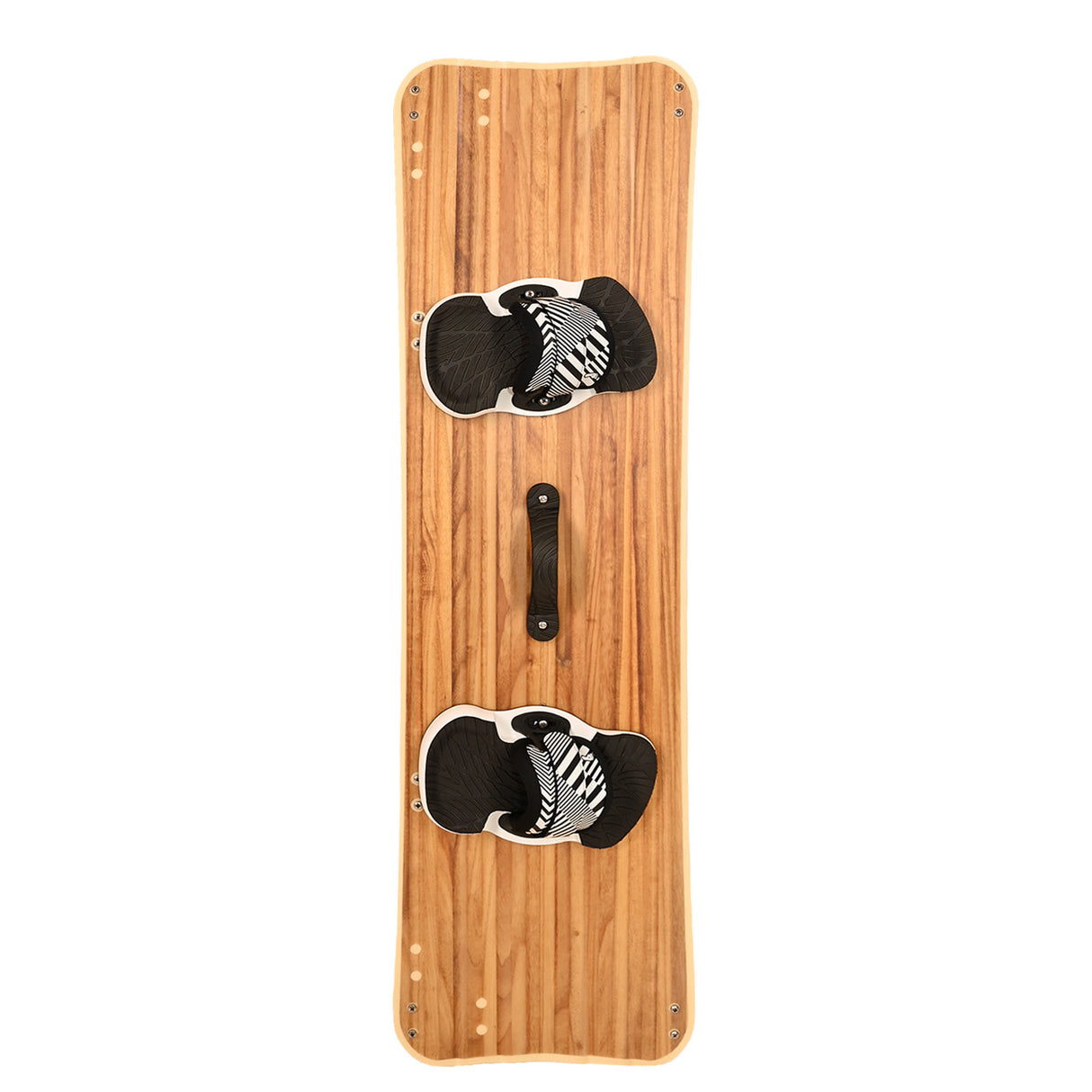 F2 Set Kiteboard Classic Wide Wood 146cm + Bindung S/M + GFK/Slider Finnen