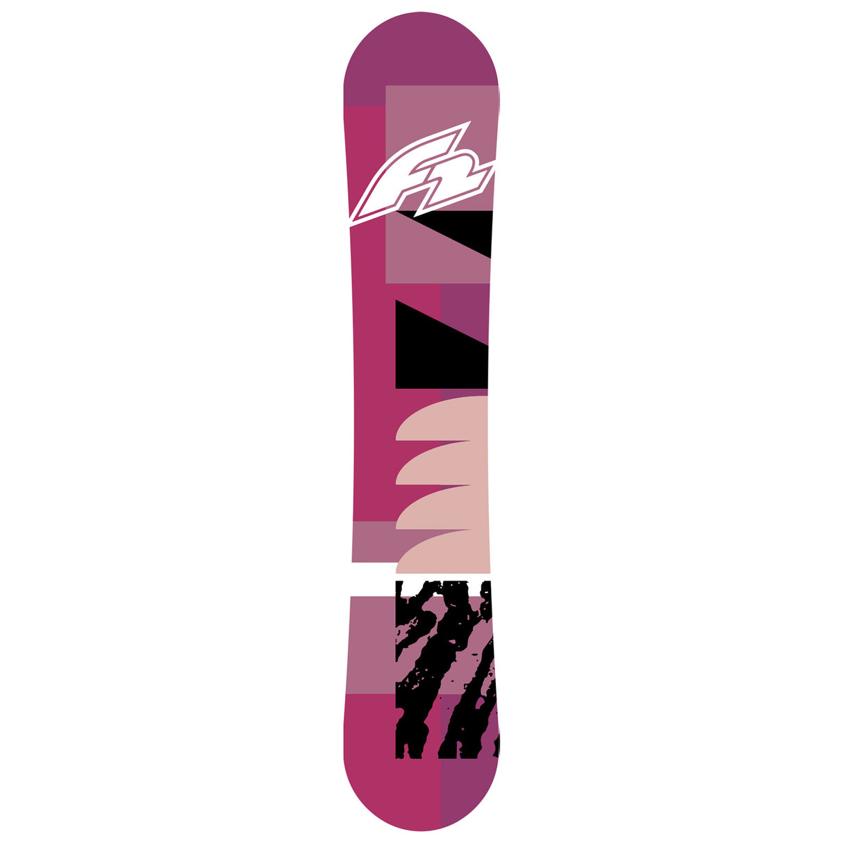 F2 Damen Snowboard Bloom Freeride/Freestyle Größe wählbar Weiß/Rosa 2023/24