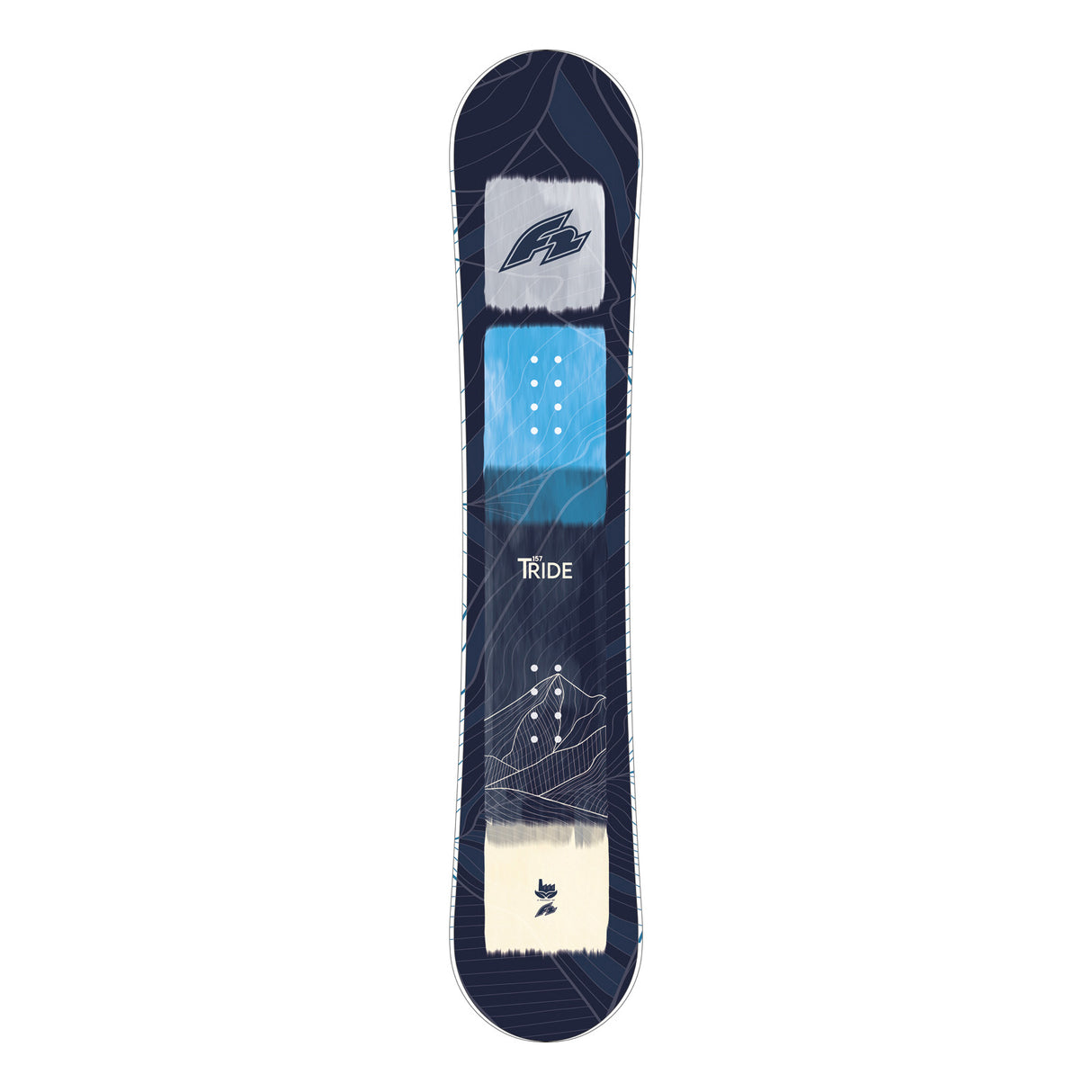 F2 Herren Snowboard T-Ride Freestyle Größe wählbar Navy 2024/25