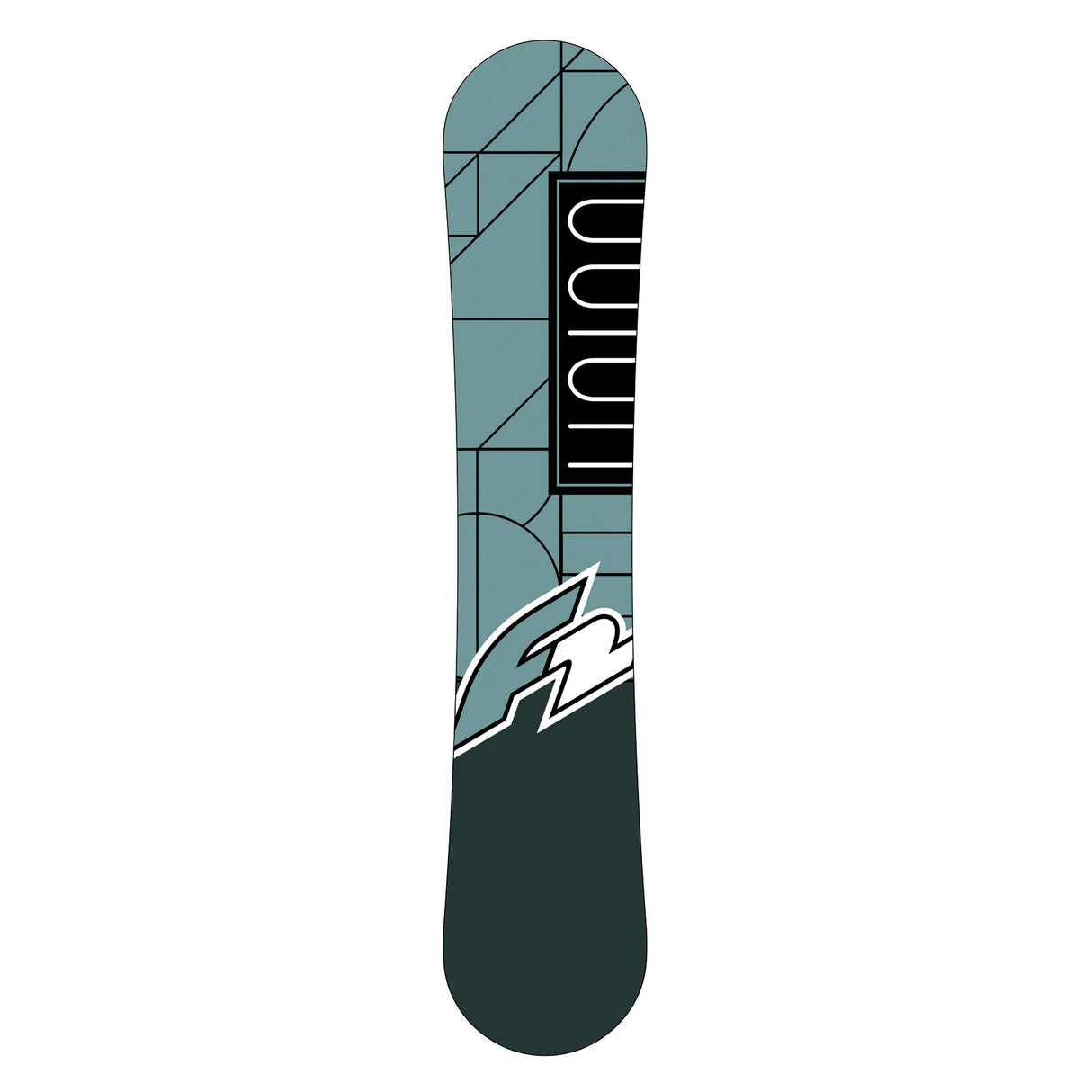 F2  Snowboard Union  Freeride/Freestyle Größe wählbar Aqua 2025