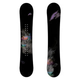 F2 Damen Snowboard Black Deck Freeride Schwarz - Größe wählbar