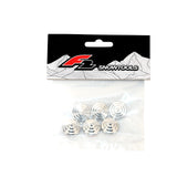 F2  Snowboard Pads 4 Layer Cone 6 Stück/Set One Size Silber