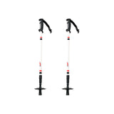 F2 Langlauf Ski Stöcke Vario Pole Tour Kids Verstellbar 60-100cm Weiss