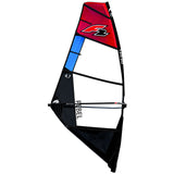 F2  Sale Windsurf Segel Rebel Team  3qm Rot/Schwarz Modell 2022 NEU Sail Only