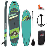 F2 SUP Stand Up Paddle Board Allround Air Größe wählbar Grün 2024/25