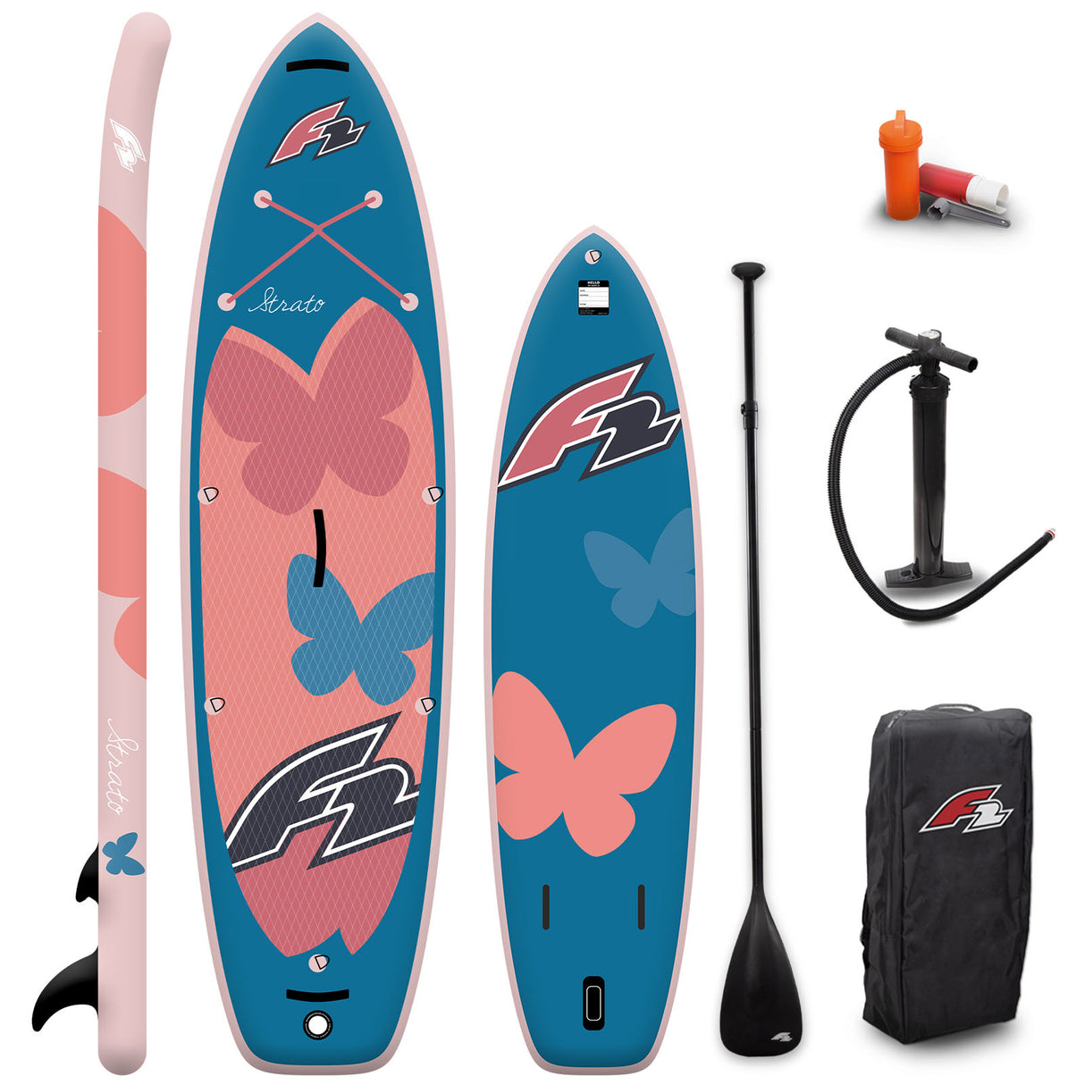 F2 Damen SUP Stand Up Paddle Board Strato Ltd. Edition Größe wählen Apricot 2025