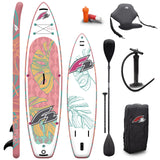 F2 Damen SUP Stand Up Paddle Board Impact Pink - Größe wählbar