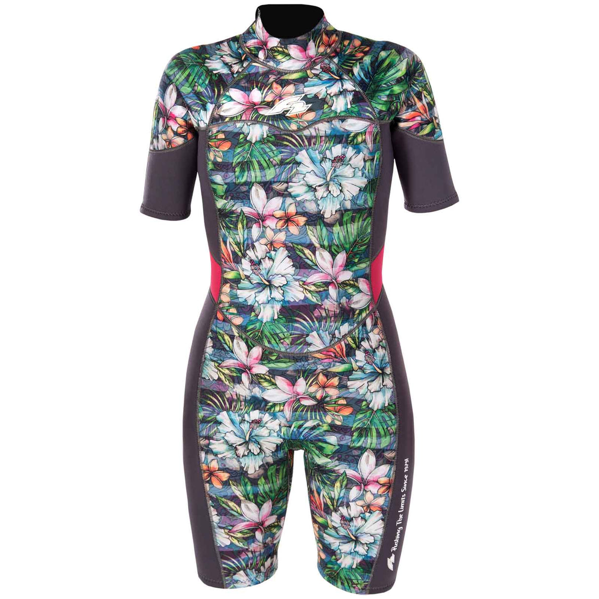 F2 Damen Neopren Anzug Happiness Shorty 3/2 mm Größe wählbar Multicolor 2024/25